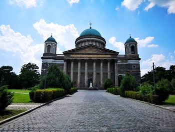 Church against sky