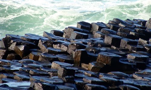 Rocks at sea shore