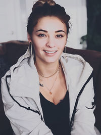 Portrait of a smiling young woman