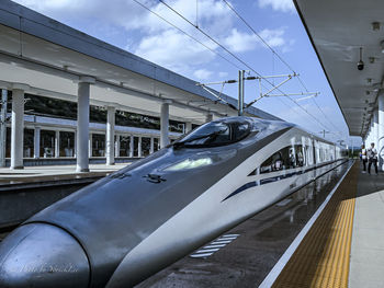 View of car against sky