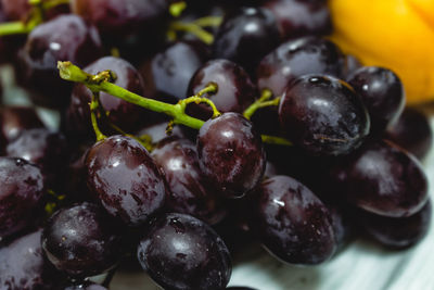 Close-up of grapes