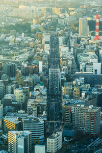 Aerial view of a city