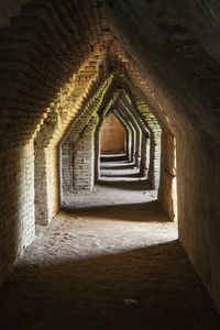 Interior of old building