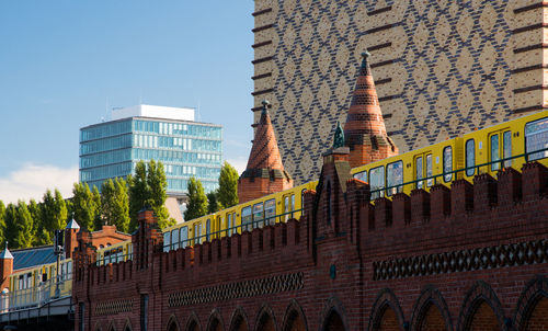 Low angle view of office building