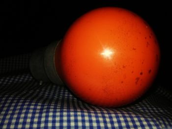 Close-up of tomatoes on table