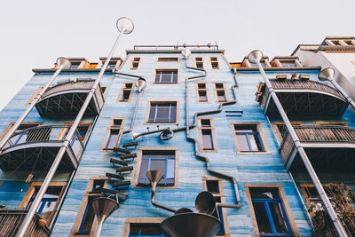 Low angle view of building against sky