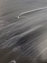 Full frame shot of water flowing on land