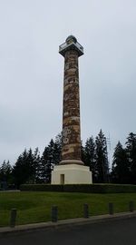 Low angle view of statue