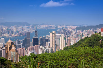 View of cityscape against sky