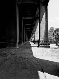 Corridor of old building