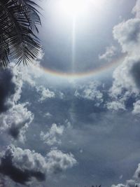 Low angle view of sky