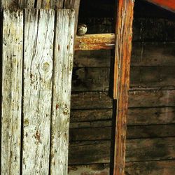 Close-up of wooden plank