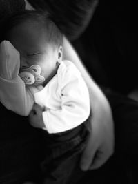 Cute baby sleeping