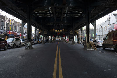 View of bridge in city