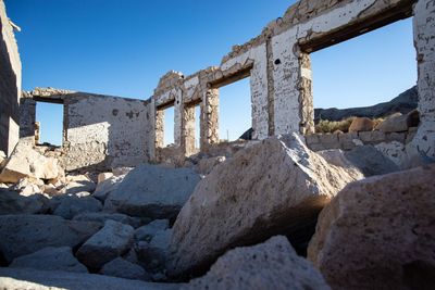 Old ruins against sky