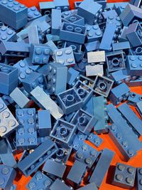 Full frame shot of toy blocks