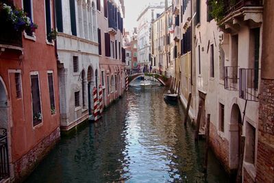 Canal along buildings