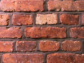 Full frame shot of brick wall