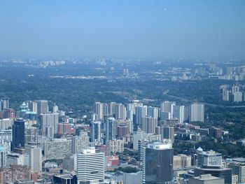 Cityscape against sky