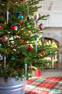 Christmas tree at home