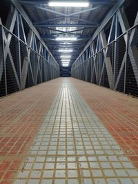 View of elevated walkway