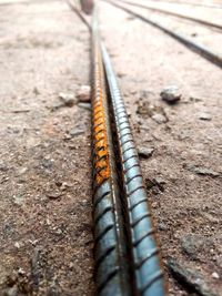 Close-up of rusty metal