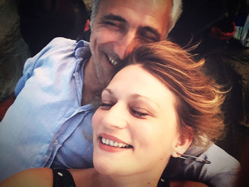 Portrait of smiling young woman