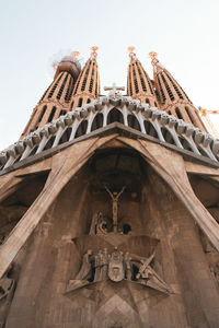 Low angle view of a temple