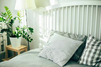 Interior of bedroom at home