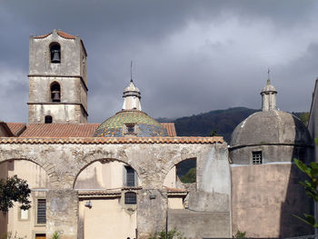 Bell tower against sky