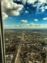 Aerial view of cityscape