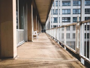 Corridor of building