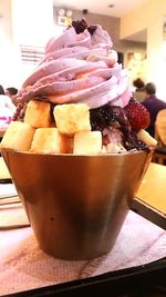 Close-up of food