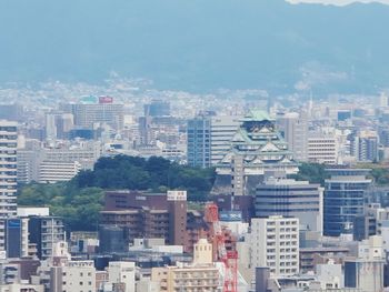 Cityscape against sky