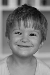 Portrait of smiling boy