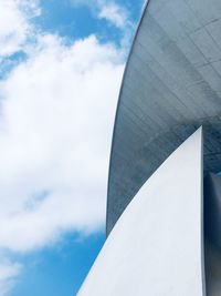 Low angle view of building against sky
