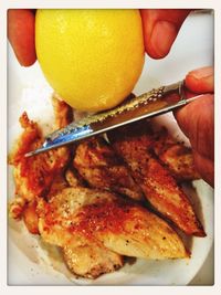 Close-up of food