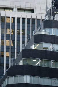A building with a characteristic shape that can be seen from akasaka 2-chome, tokyo