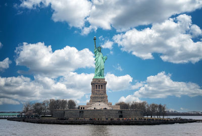 Statue of liberty against sky