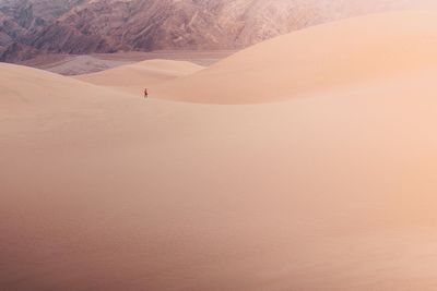 Man on desert