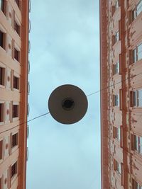 Low angle view of buildings against sky