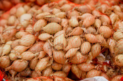 Full frame shot of food