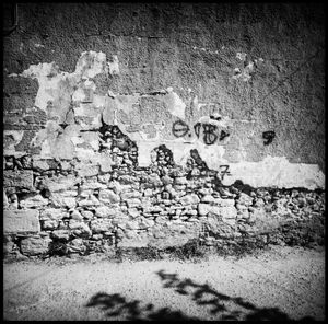 Graffiti on wall