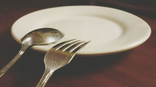 Close-up of food on table