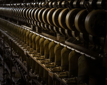 Close-up of metallic structure