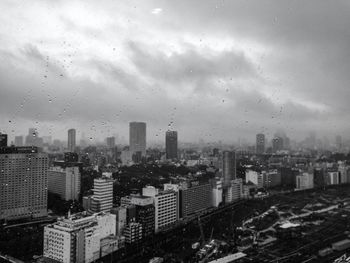 Cityscape against sky