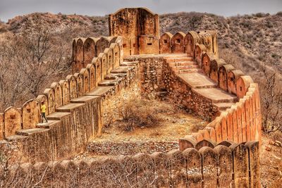 Old ruins of building