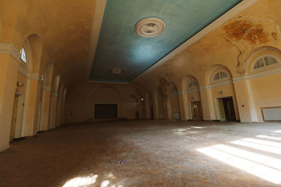 Interior of church