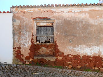 Exterior of old building