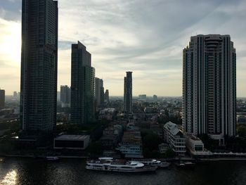 Aerial view of cityscape